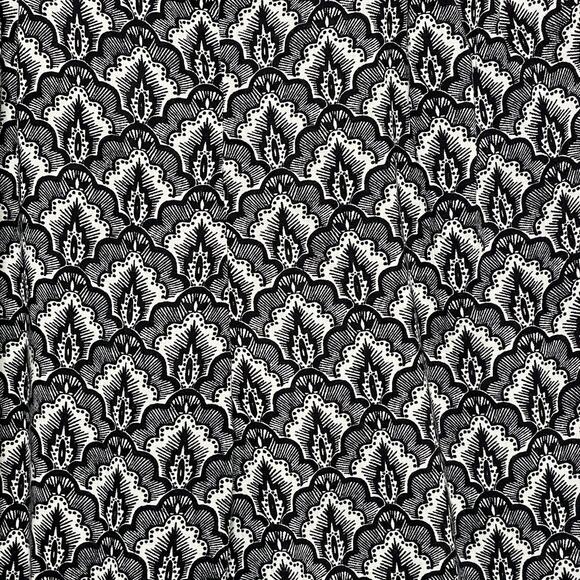 H&M Harem Trouser Pants Floral All Over Pattern Elastic Waist‎ Pocket Black 4 - Picture 4 of 13